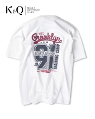 Áo thun cotton 100% cao cấp KQ STYLING Trắng NYC
