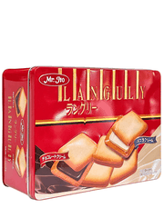 Bánh Quy Kẹp Kem Nhật Languly Mr. Ito 264G – Hộp Thiếc Đỏ