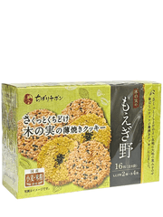 Bánh Quy Nướng Mỏng Moegino Chibori Chibon 120G (16 Chiếc)