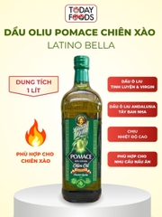 Dầu Oliu Pomace chiên xào Latino Bella 1 Lít