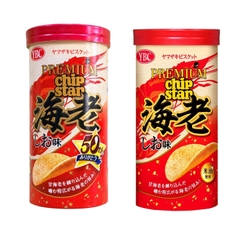 Snack Khoai Tây Chiên Vị Muối Tôm YBC Premium Chip Star 45G