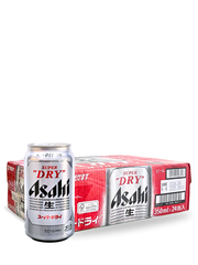 Bia Asahi Nhật Super Dry 350ML (Thùng 24 lon)
