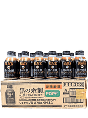 Cà Phê Đen Không Đường Full-Bodied Bitterness UCC Black 275G - Thùng 24 Lon