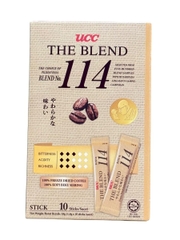 Cà phê hòa tan UCC Coffee The Blend 114 18G (10 gói x 1.8G)