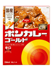 Cà Ri Nhật Ăn Liền Vị Cay Nồng Bon Curry Gold Otsuka 180G