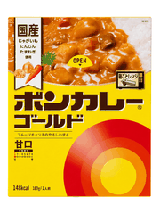 Cà Ri Nhật Ăn Liền Vị Ngọt Dịu Bon Curry Gold Otsuka 180G