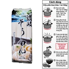 Mì Somen Sanuki 800g (100g x 8 Bó)