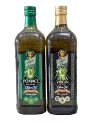 Combo Dầu Oliu Extra Virgin 1L + Dầu Oliu Pomace 1L