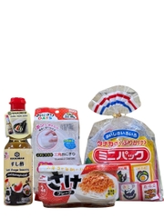 Combo Nguyên Liệu Làm Cơm Nắm Nhật 4 Món (Ruốc Cá Hồi Maruha)