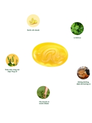 Kẹo ngâm thảo mộc Ricola Lemonmint không đường 40G