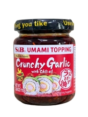 Dầu Ớt Tỏi Giòn S&B SPICY (Cay) 110G