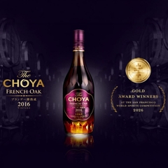 Rượu Mơ Choya French Oak 2016 15% 700ml