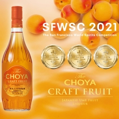 Rượu Mơ Choya Fruity 15% 700ml
