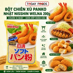 Bột Chiên Xù Panko Nisshin Welna 200G