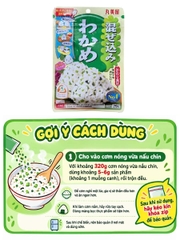 Gia Vị Rắc Cơm Rong Biển Wakame Marumiya 29G