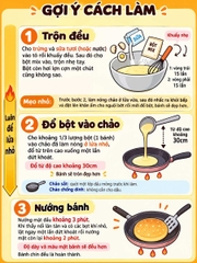 Bột Bánh Hotcake Morinaga (150G x 4) 600G