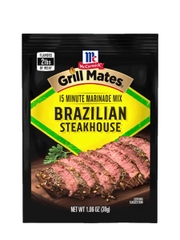 Gia vị sốt ướp Grill Mates Brazilian Steakhouse Marinade 30G