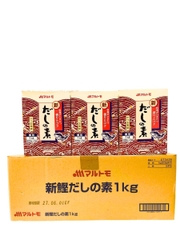 Hạt Nêm Cá Ngừ Nhật Hondashi Marutomo 1KG (Thùng 6 Hộp)