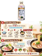 Nước Súp Mì Ramen Tonkotsu E-Basic Ebara 500ML