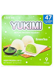 Kem Mochi Trà Xanh Lotte Yukimi Daifuku 191.7G (9 Viên)
