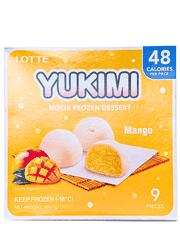 Kem Mochi Xoài Yukimi Daifuku Lotte 191.7G (9 Viên)
