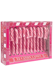 Kẹo Gậy Hamlet 144G (12 Cây) – Hộp Hồng (Candy Canes Red & White)