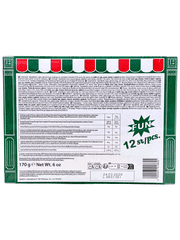 Kẹo Gậy Hamlet 170G (12 Cây) – Hộp Xanh Lá (Candy Canes Red & White)