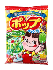 Kẹo Mút Nhật Fujiya Pop Candy Trái Cây 20 Cây (4 Vị)