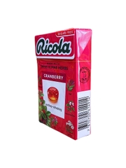 Kẹo ngâm thảo mộc Ricola Cranberry 40G