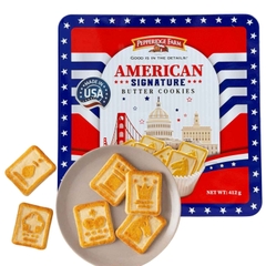 Bánh Quy Pepperidge Farm Chessmen American Signature 412G (Hộp Thiếc)