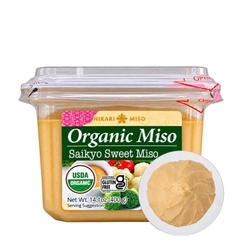 Tương Miso Ngọt Saikyo Hữu Cơ Hikari Miso 400G