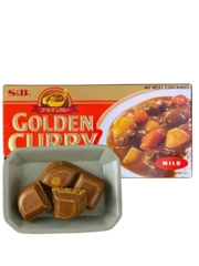 Viên Cà Ri Golden S&B Vị Cay Ít 220G