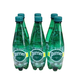 Nước Khoáng Thiên Nhiên Có Ga Perrier 500ml (Chai PET - Nhựa)