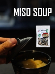 Rong Biển Wakame Khô Nấu Súp Miso Nagatanien 100g - Kèm Fu, Hành Lá