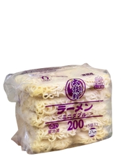 Mì Ramen Tươi Nhật Shimadaya Sợi Thẳng Đông Lạnh 1KG (200G x 5)