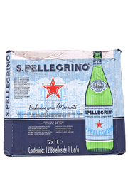 Nước Khoáng Có Ga San Pellegrino 1L (Thùng 12 Chai)