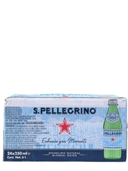Nước Khoáng Có Ga San Pellegrino 250ML (Thùng 24 Chai)