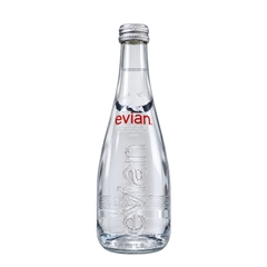 Nước Khoáng Evian Chai Thủy Tinh 330ML (Thùng 20 Chai)