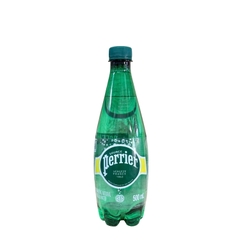 Nước Khoáng Thiên Nhiên Có Ga Perrier 500ml (Chai PET - Nhựa)