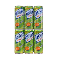 Nước Soda Sangaria Hajikete Vị Dưa Lưới 250g