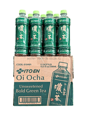 Nước Trà Xanh Đậm Vị Không Đường Itoen 500ML – Thùng 12 Chai