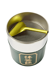 Dụng Cụ Rây Matcha Nhật Bản Có Muỗng – Màu Xanh
