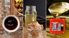 Combo Gia Vị Nêm Món Nhật Nhanh (Hạt Nêm Cá Ngừ + Nước Tương + Mirin)