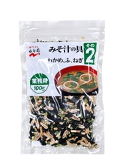 Rong Biển Wakame Khô Nấu Súp Miso Nagatanien 100g - Kèm Fu, Hành Lá
