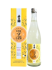 Rượu Sake Yuzu Kasumi Tsuru Kodawarino 12% 720ML