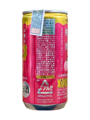 Rượu Trái Cây Nhật Hakutsuru Purupuru Sparkling Jelly Vị Đào 3% 190ML