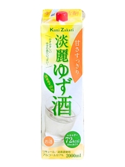 Rượu Yuzu Kunizakari Tanrei Pack 7% 2000ML