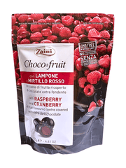 Socola Đen Nhân Mâm Xôi Đỏ & Nam Việt Quất Zaini 125G