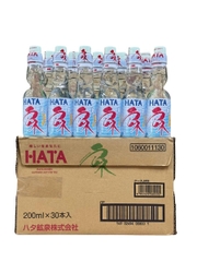 Soda Ramune Hata Vị Tự Nhiên 200ML (Thùng 30 Chai)