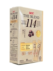 Cà phê hòa tan UCC Coffee The Blend 114 18G (10 gói x 1.8G)